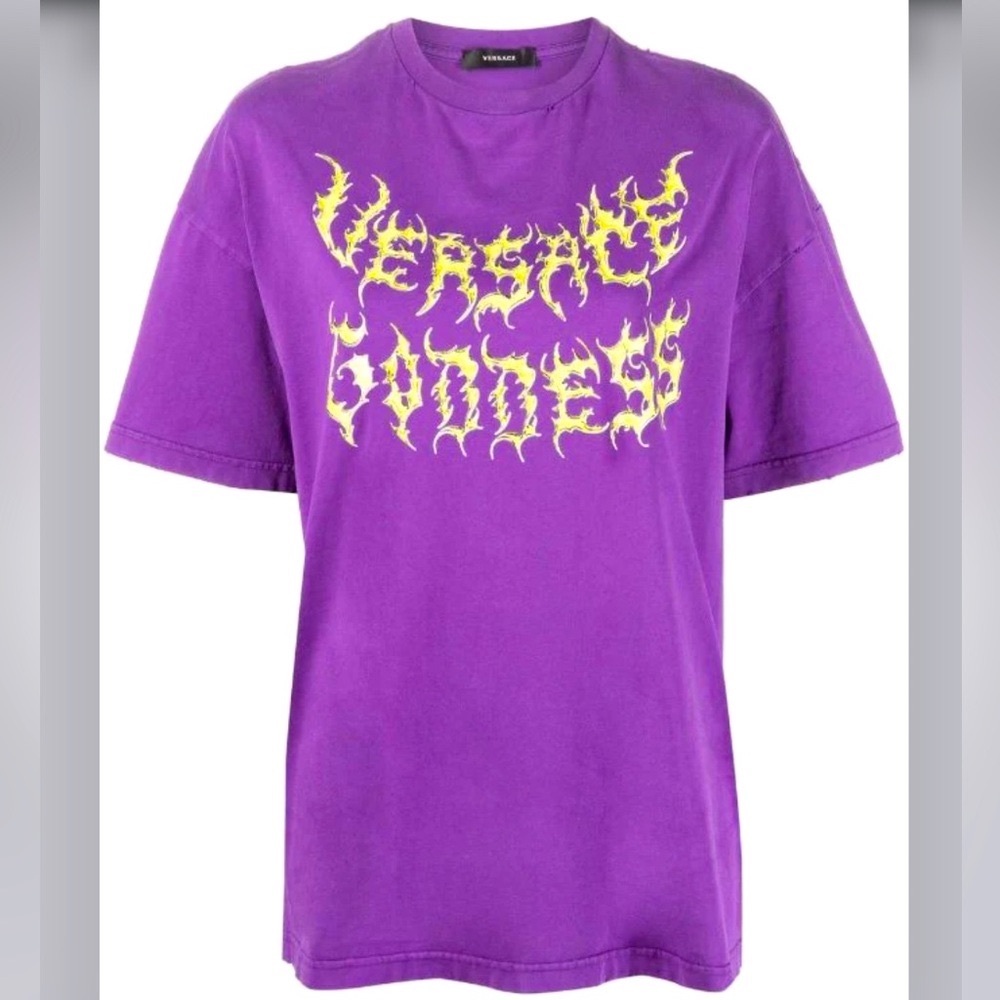 👑 Versace Goddess Distressed T-Shirt